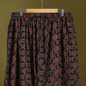 Black - cotton natural dyed afghani salwar 14 - handcrafted