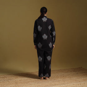 Cotton natural dyed co-ord set 02 - handcrafted