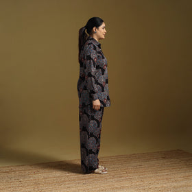 Cotton natural dyed co-ord set 05 - handcrafted