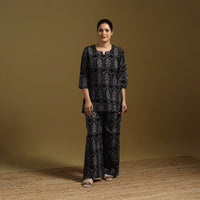 Cotton natural dyed co-ord set 10 - handcrafted