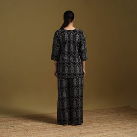 Cotton natural dyed co-ord set 10 - handcrafted