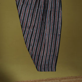 Black - cotton natural dyed salwar 09 - handcrafted