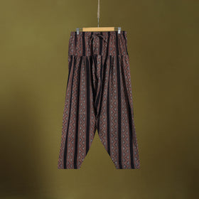 Black - cotton natural dyed salwar 10 - handcrafted