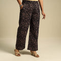 Buy Block Print Cotton Ajrakh Palazzo 