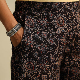 Buy Block Print Cotton Ajrakh Palazzo 