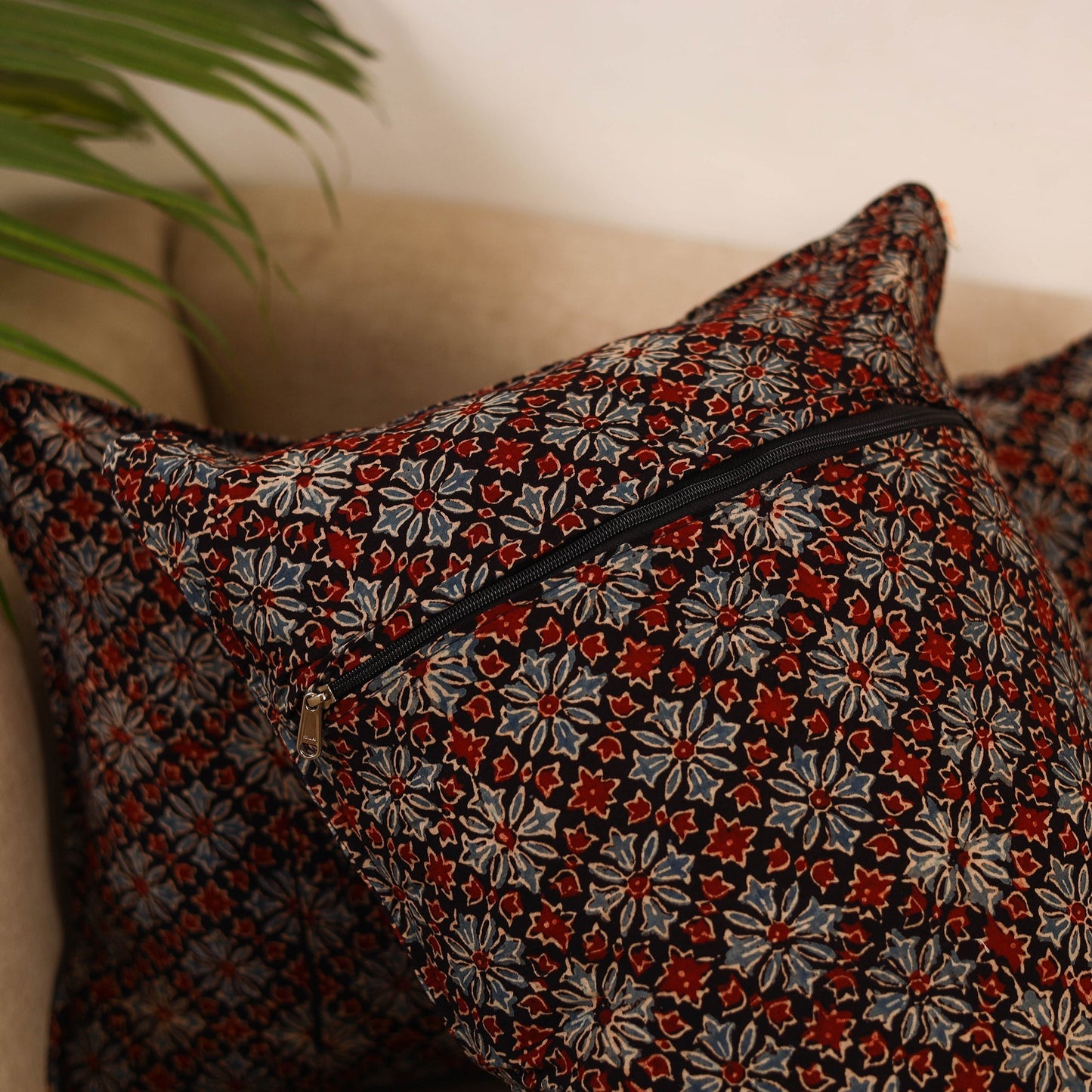 Cotton pillow covers (set of 2) 32 - handcrafted