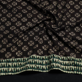 Black - cotton pipad blouse piece 134 - handcrafted