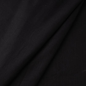Black - cotton plain fabric 14 - handcrafted