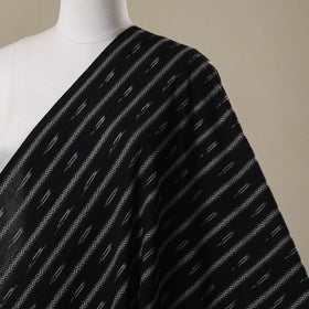 Cotton pochampally dabi ikat fabric 01 - handcrafted