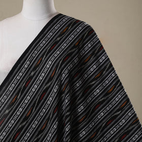 Cotton pochampally dabi ikat fabric 07 - handcrafted