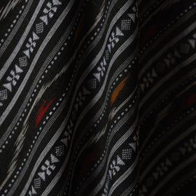 Cotton pochampally dabi ikat fabric 09 - handcrafted