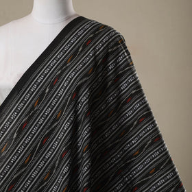 Cotton pochampally dabi ikat fabric 09 - handcrafted