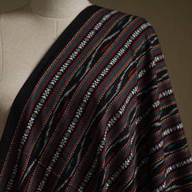 Cotton pochampally dabi ikat fabric 11 - handcrafted