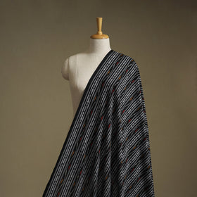 Cotton pochampally dabi ikat fabric 28 - handcrafted