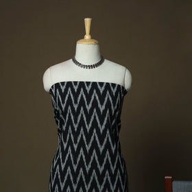 Handloom cotton pochampally ikat 3pc unstitched dress