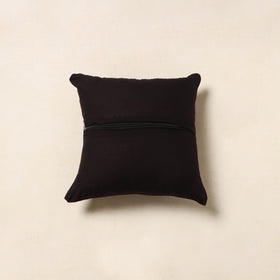 Black - cotton pochampally ikat cushion cover 38