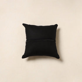 Black - cotton pochampally ikat cushion cover 39