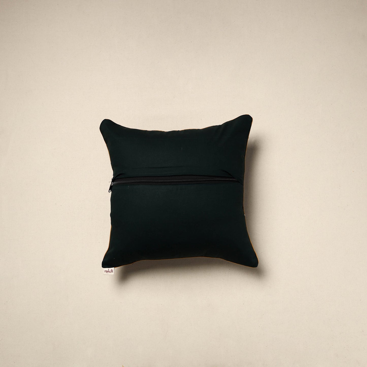 Cotton pochampally ikat cushion cover 44 - handcrafted