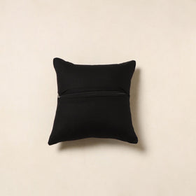 Black - cotton pochampally ikat cushion cover 44