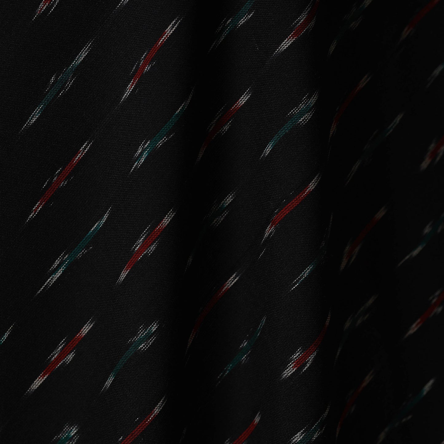 Cotton pochampally ikat fabric 05 - handcrafted