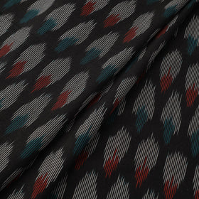 Cotton pochampally ikat fabric 12 - handcrafted