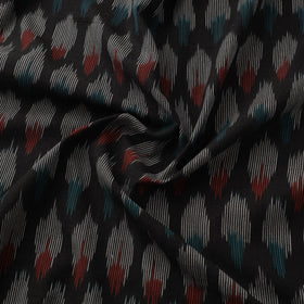 Cotton pochampally ikat fabric 12 - handcrafted