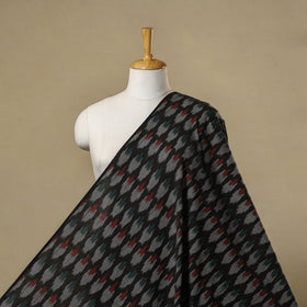 Cotton pochampally ikat fabric 12 - handcrafted