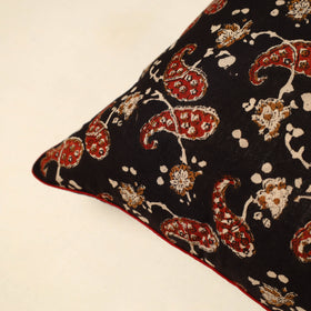 Cotton Block Printed Bagru Cushion Cover (16 x 16 in) 13
