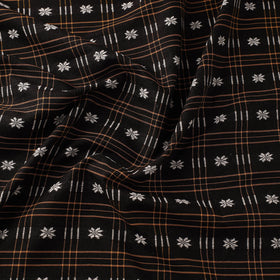 Cotton sambalpuri ikat fabric 03 - handcrafted