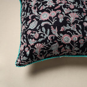 Cotton sanganeri cushion cover 22 - handcrafted