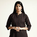 jacquard kurta