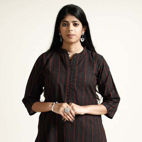 jacquard kurta