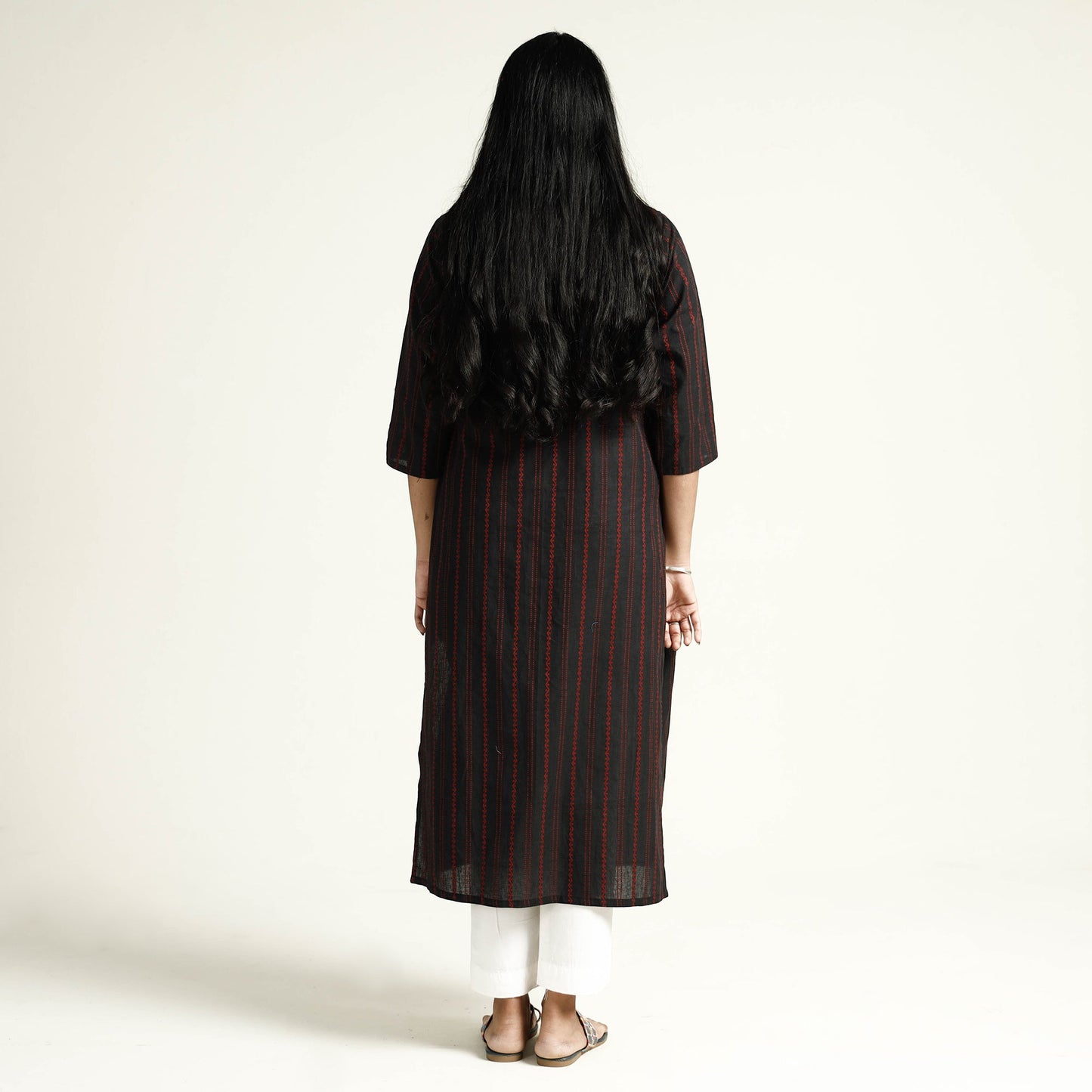 jacquard kurta