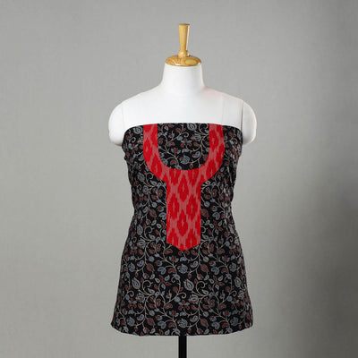 Buy Traditional Ajrakh Print Kurta Material Online in India