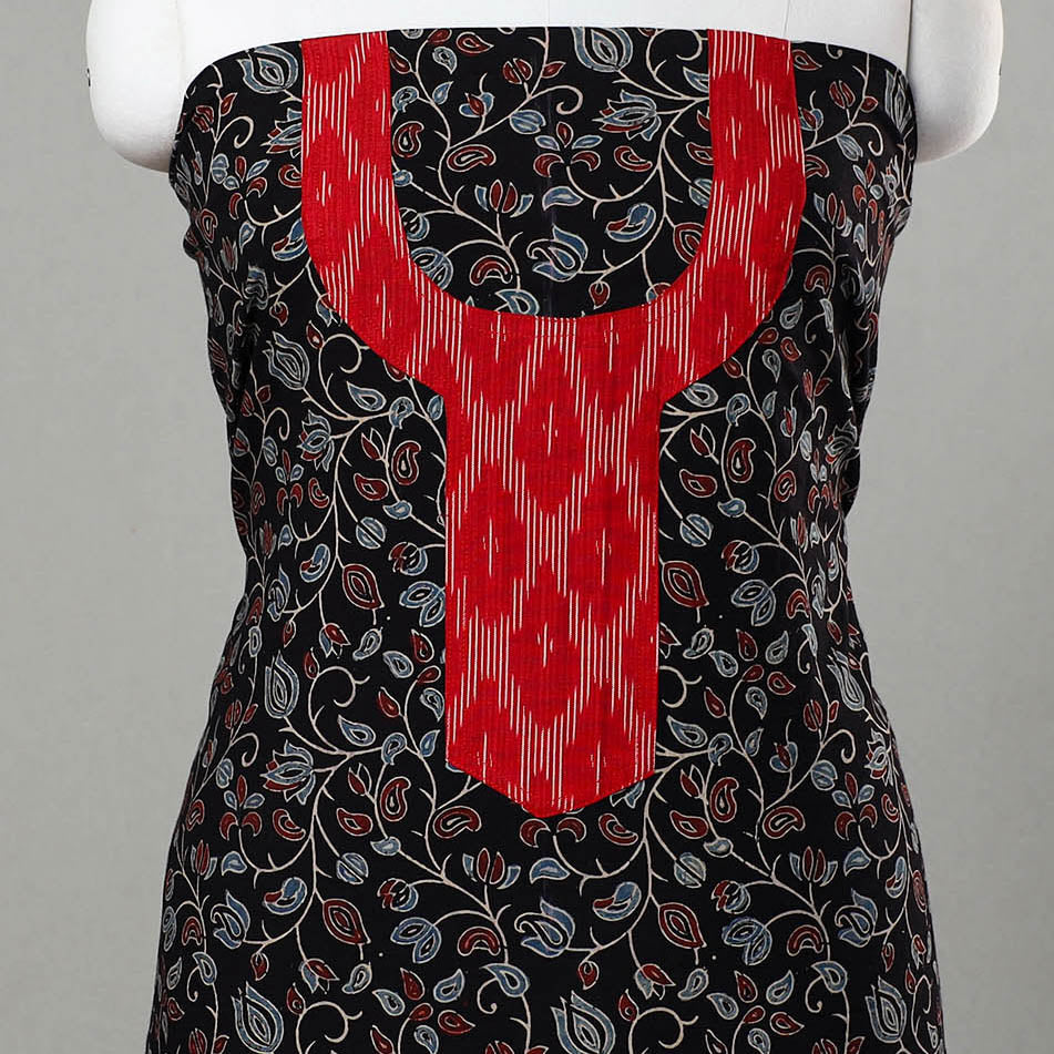 Buy Traditional Ajrakh Print Kurta Material Online in India