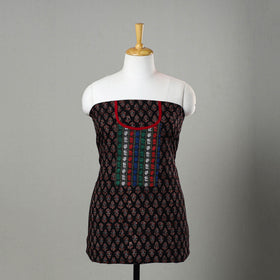  Traditional Ajrakh Print Kurta Material Online in India