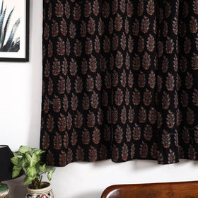 Buy Block Print Cotton Window Ajrakh Curtain