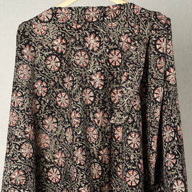  Block Print Cotton Wrap Around Ajrakh Skirt 