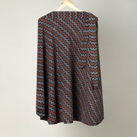 Black - cotton wrap around skirt 34 - handcrafted