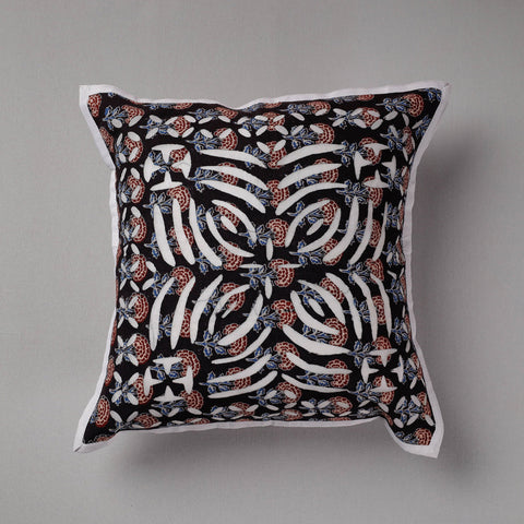  Cutwork Cotton Applique Cushion Cover