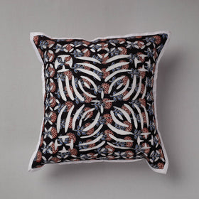  Cutwork Cotton Applique Cushion Cover