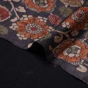 Black - desi tussar silk handpainted srikalahasti pen