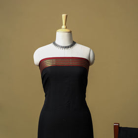 Dharwad cotton 3pc unstitched dress material with border 07