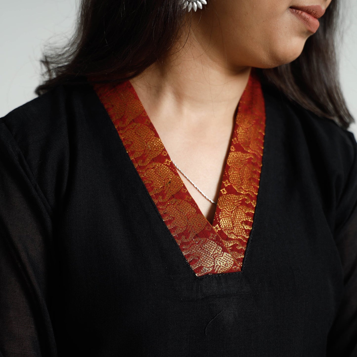  Dharwad Cotton Kurta with Palazzo & Dupatta Set