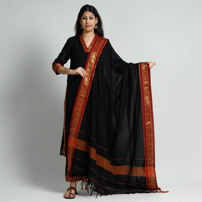  Dharwad Cotton Kurta with Palazzo & Dupatta Set