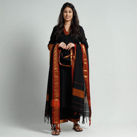  Dharwad Cotton Kurta with Palazzo & Dupatta Set