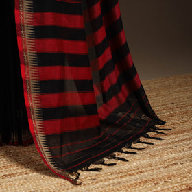 Dharwad cotton saree with border 03 - handcrafted