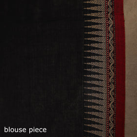 Dharwad cotton saree with border 03 - handcrafted