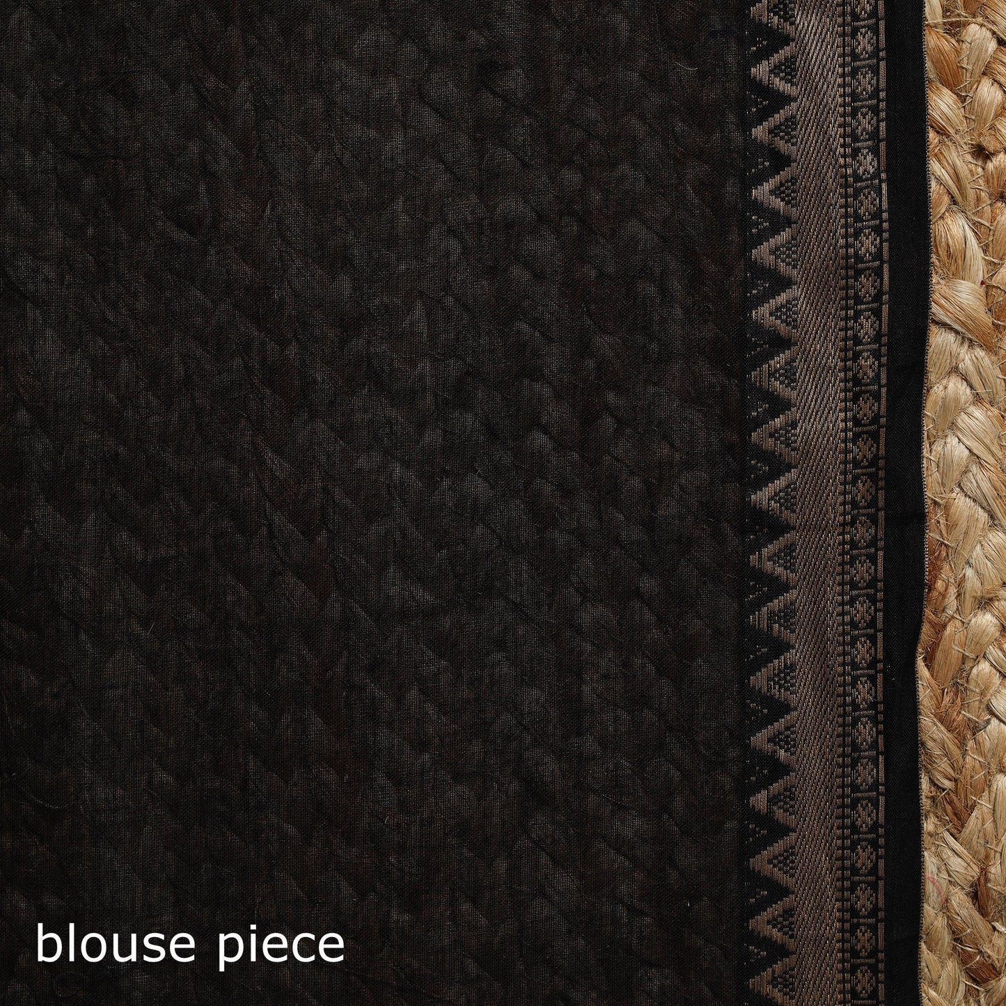 Dharwad cotton saree with border 04 - handcrafted