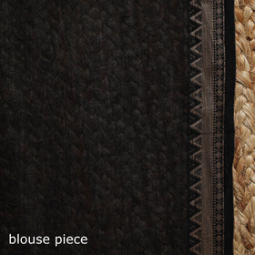 Dharwad cotton saree with border 04 - handcrafted